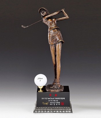 청동골프트로피
